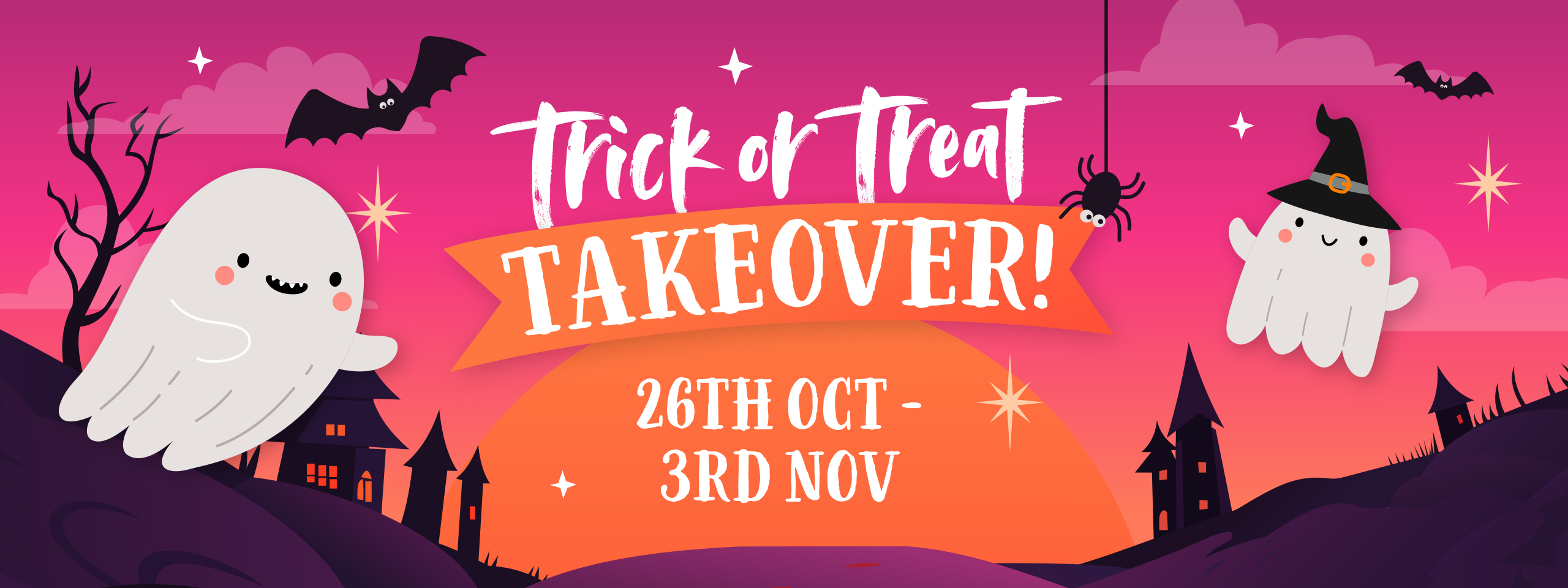 Trick or Treat Takeover | Festival Place | Basingstoke | Hampshire