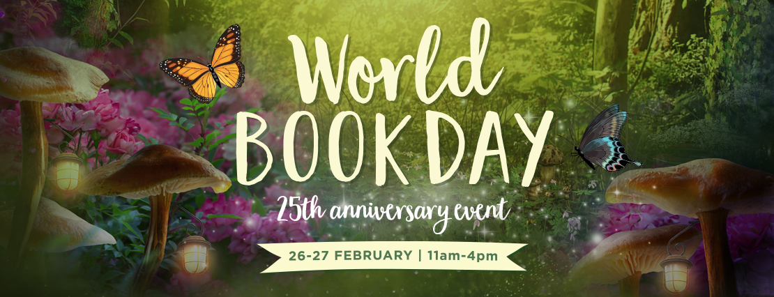 Visit our fairytale woodland for WBD's 25th Anniversary