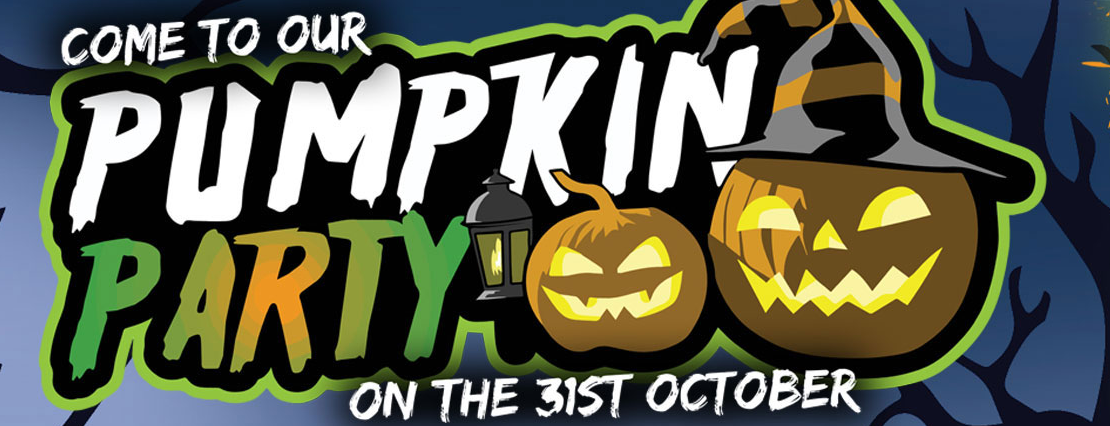 Pumpkin Party at Flip Out, Basingstoke, Hampshire.