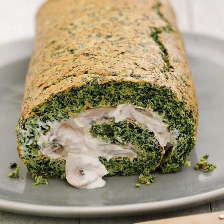 Picture of Cavolo Nero Roulade with Mushrooms