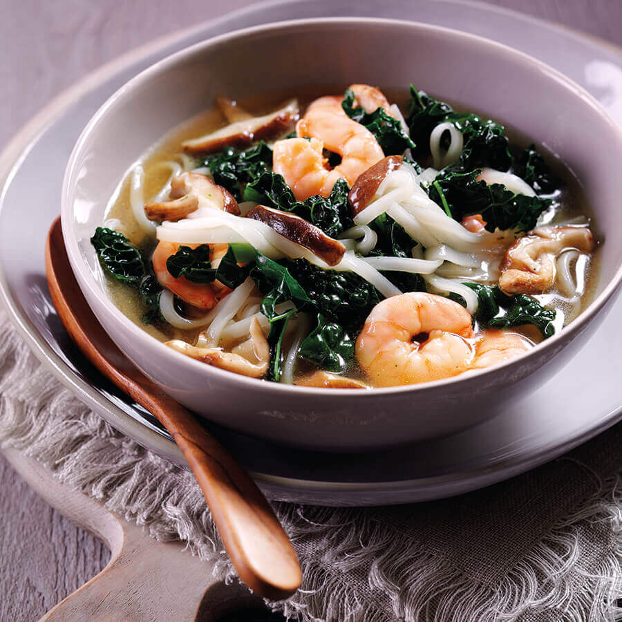 Picture of Prawn & Noodle Soup