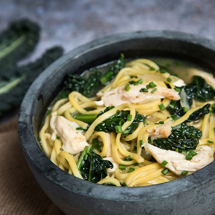 Picture of Chicken Noodle & Cavolo Nero Soup