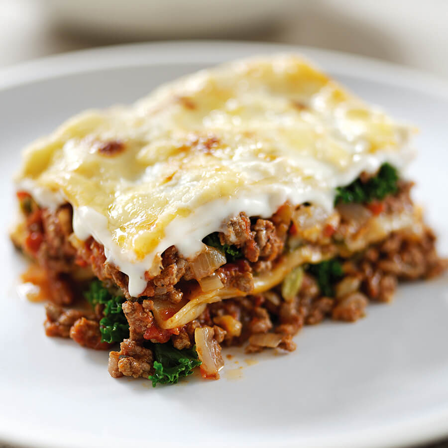 Beef & Kale Lasagne