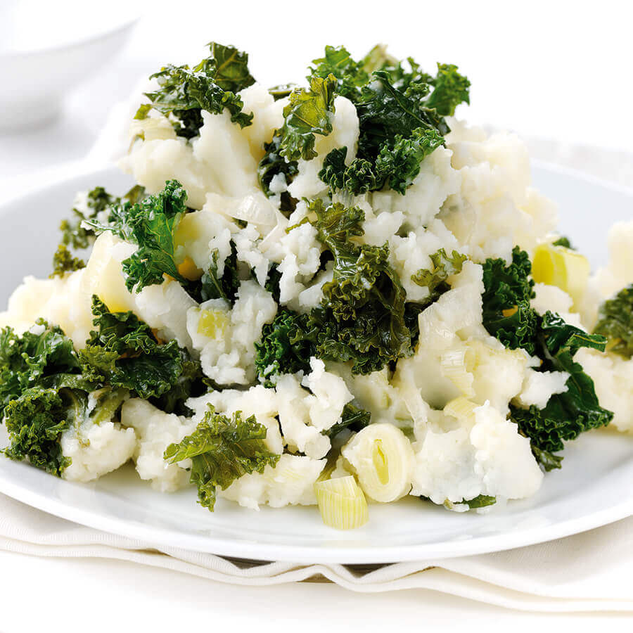 Kale and Leek Colcannon