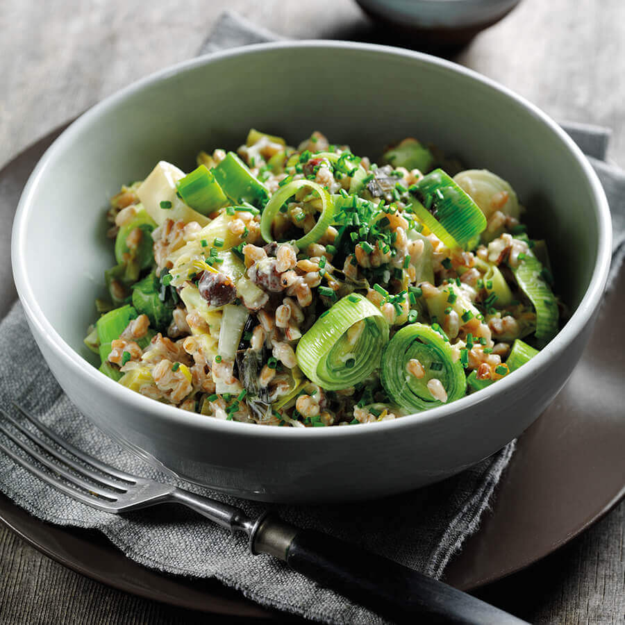 Picture of a Leek & Spelt Risotto