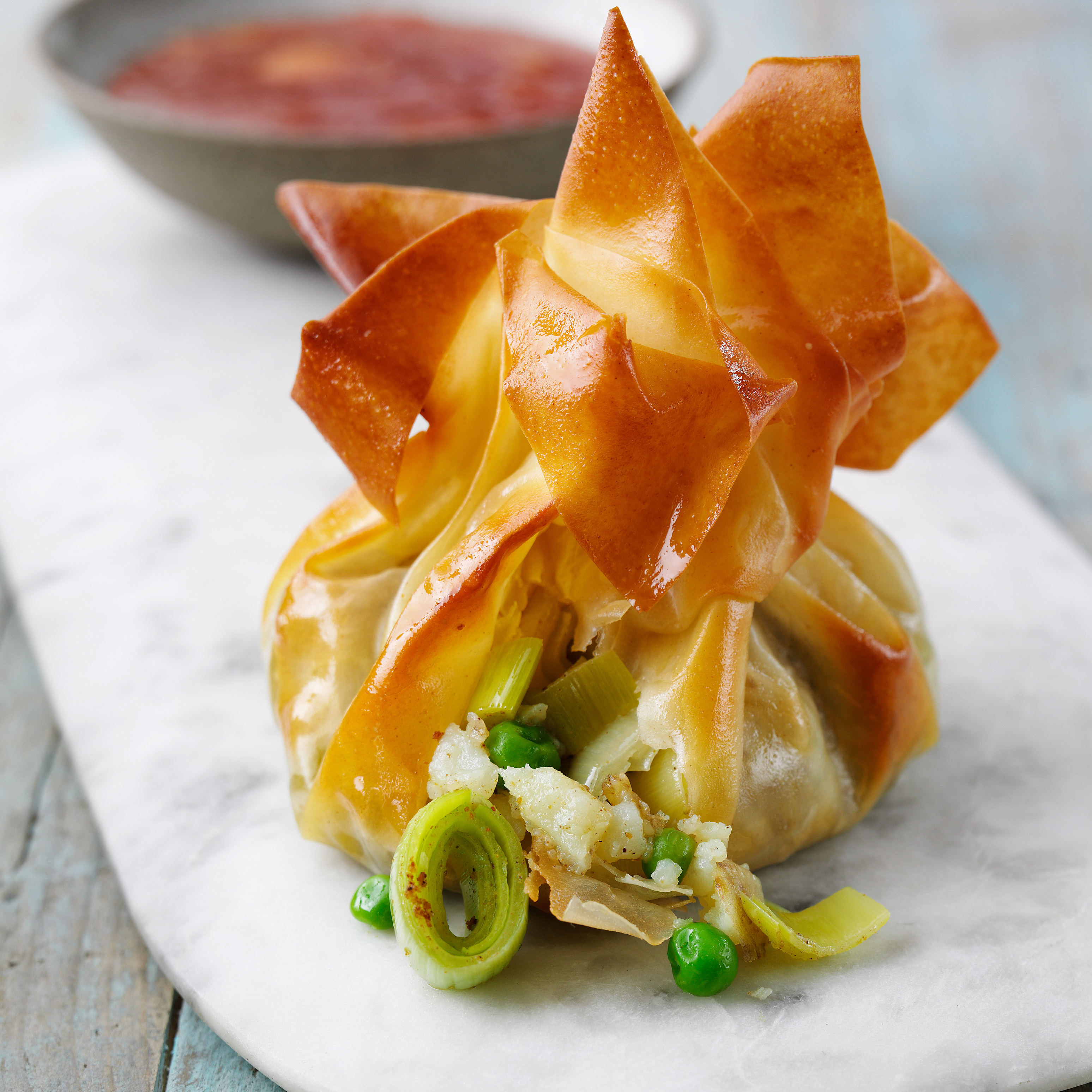 Picture of Leek Filo Parcels