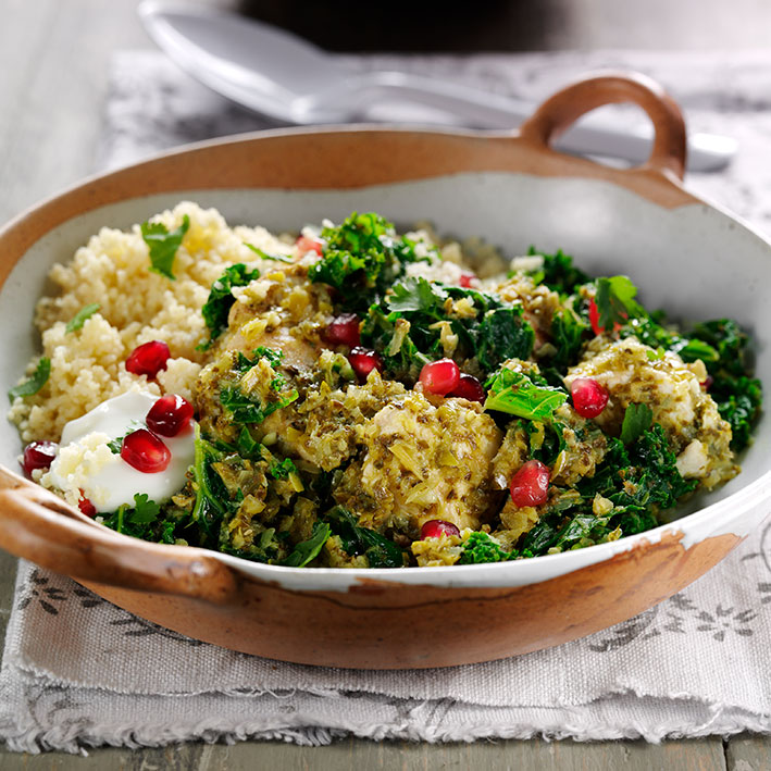 Picture of Lemon & Kale Chicken Tagine