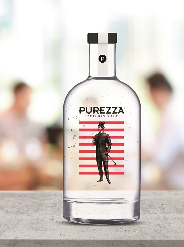 Bouteille en verre Purezza 75cl