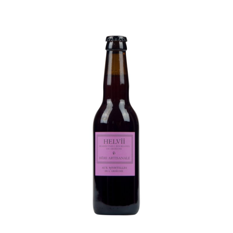Bière blonde Helvii Myrtille Sauvage 5% - 33 cl