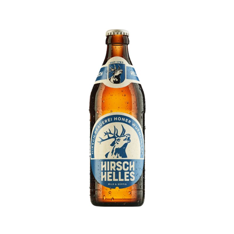 Bière blonde Hirsch Helles 4,8% - 33cl