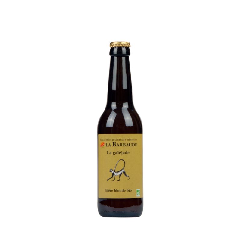 Bière blonde La Barbaude La Reine des mousses - 5,4% - 33cl