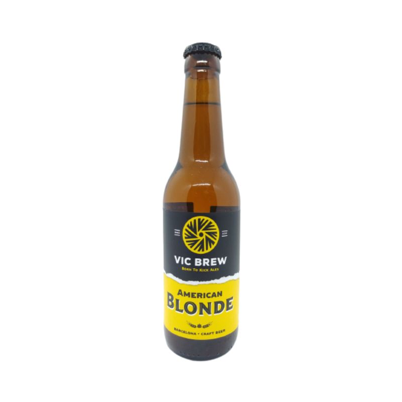 Bière VIC BREW American Blonde 5% - 33 cl