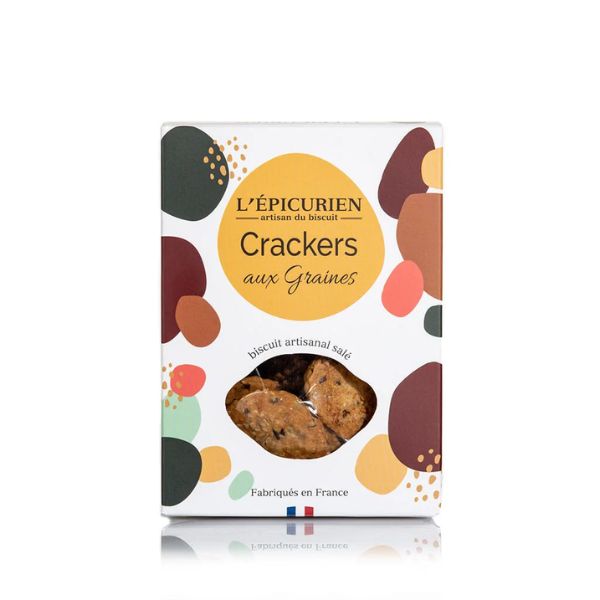 Biscuit Apéritif Crackers aux graines, L'Épicurien
