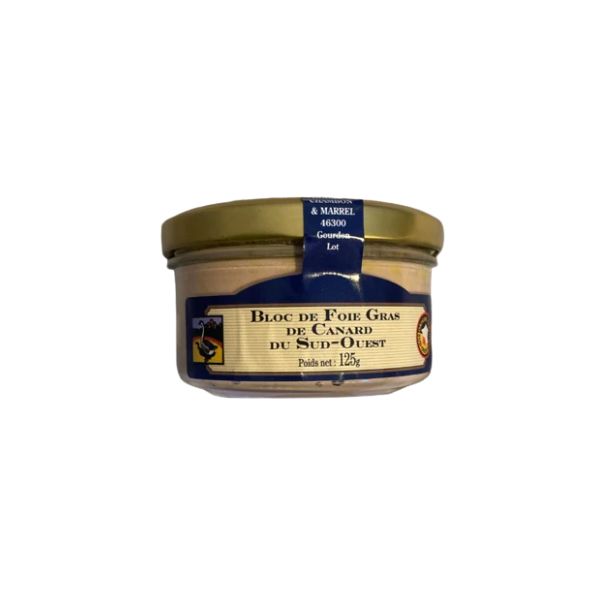 Bloc de Foie Gras de Canard du Sud-Ouest Godard 125g