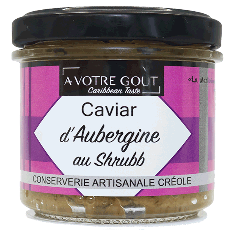 Purée d’aubergine et au Shrubb de Martinique - 110 g