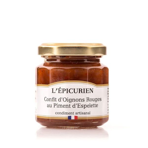 Confit d'Oignons Rouges Piment d'Espelette, L'Épicurien