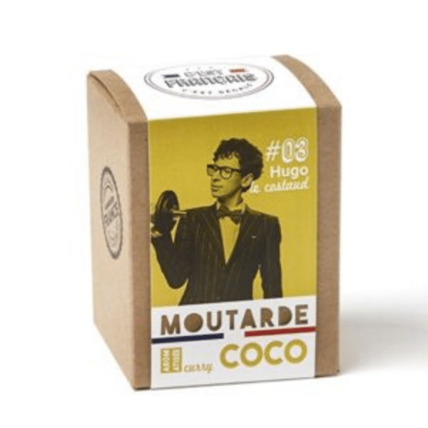 Moutarde aromatisée curry coco
