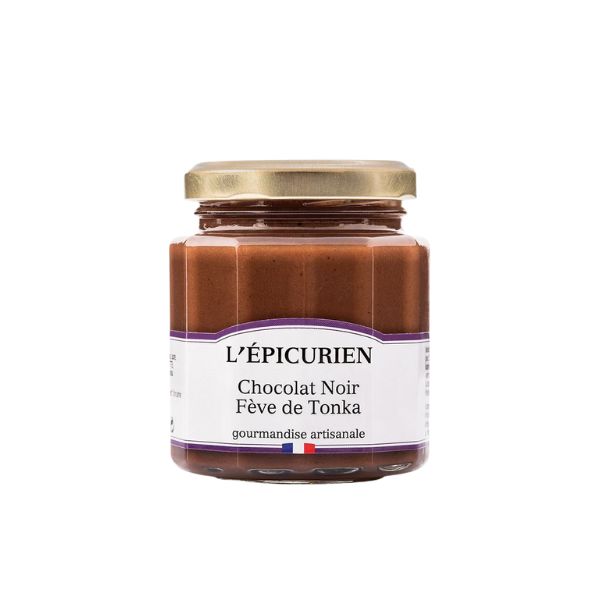 Pâte à tartiner Chocolat Noir Fève de Tonka, L'Épicurien