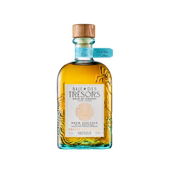 Rhum ambré Fruits des Pluies, Baie des Trésors 50° - 70 cl