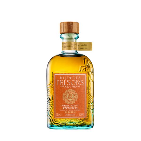 Rhum Vieux Karakoli, Baie des Trésors, 52° 70 cl