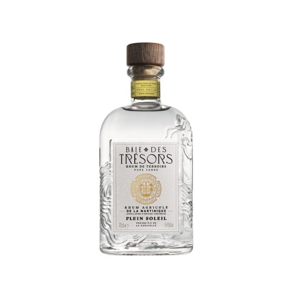 Rhum blanc Plein Soleil, Baie des Trésors 54° - 70 cl