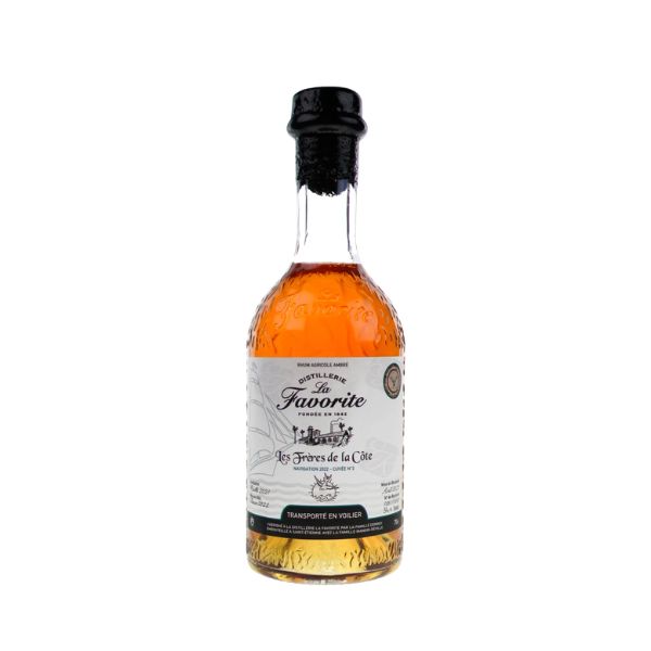 Rhum élevé sous bois La Favorite Les Frères de la Côte 2022
