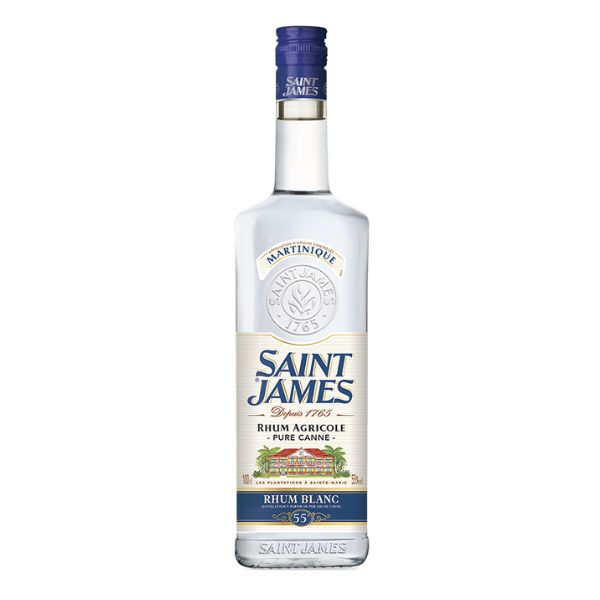 Rhum Blanc Agricole 70 cl 55° - Saint James
