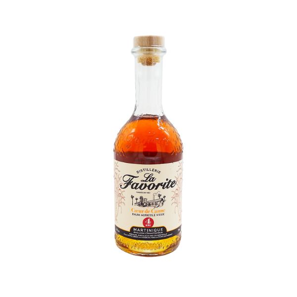 Rhum vieux La Favorite Cœur de Canne 4 ans