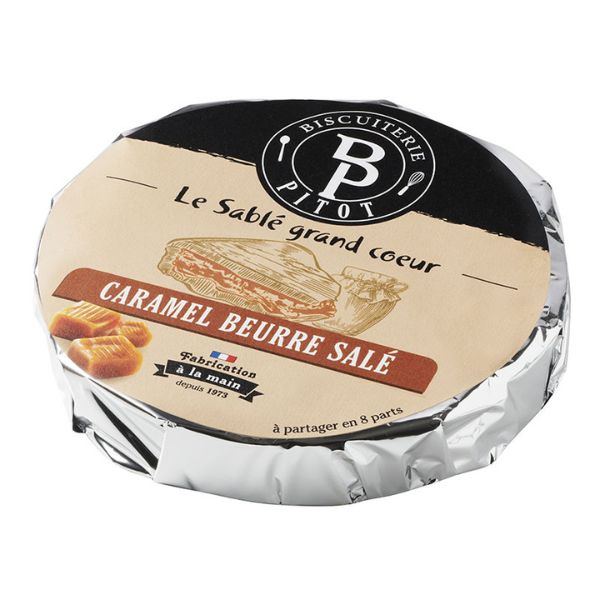 Sablée Caramel Beurre Salée, Biscuiterie Pitot 300g