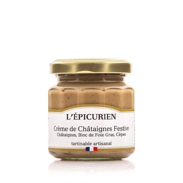 Tartinade Crème de Châtaignes Foie Gras, L'Épicurien