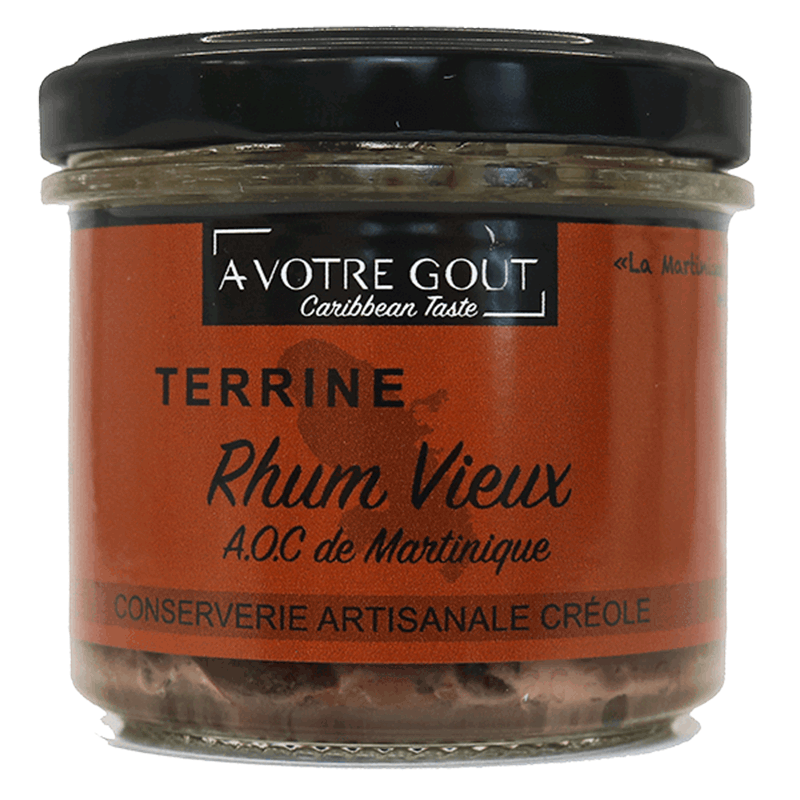 Terrine au Rhum Vieux A.O.C. de Martinique - 100 g