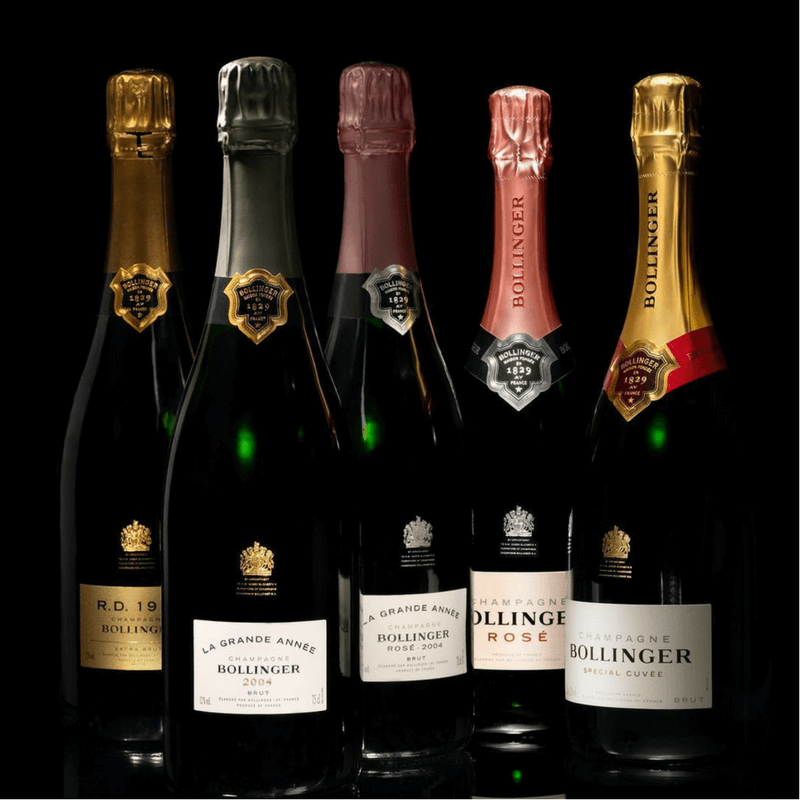 bouteille champagne bollinger