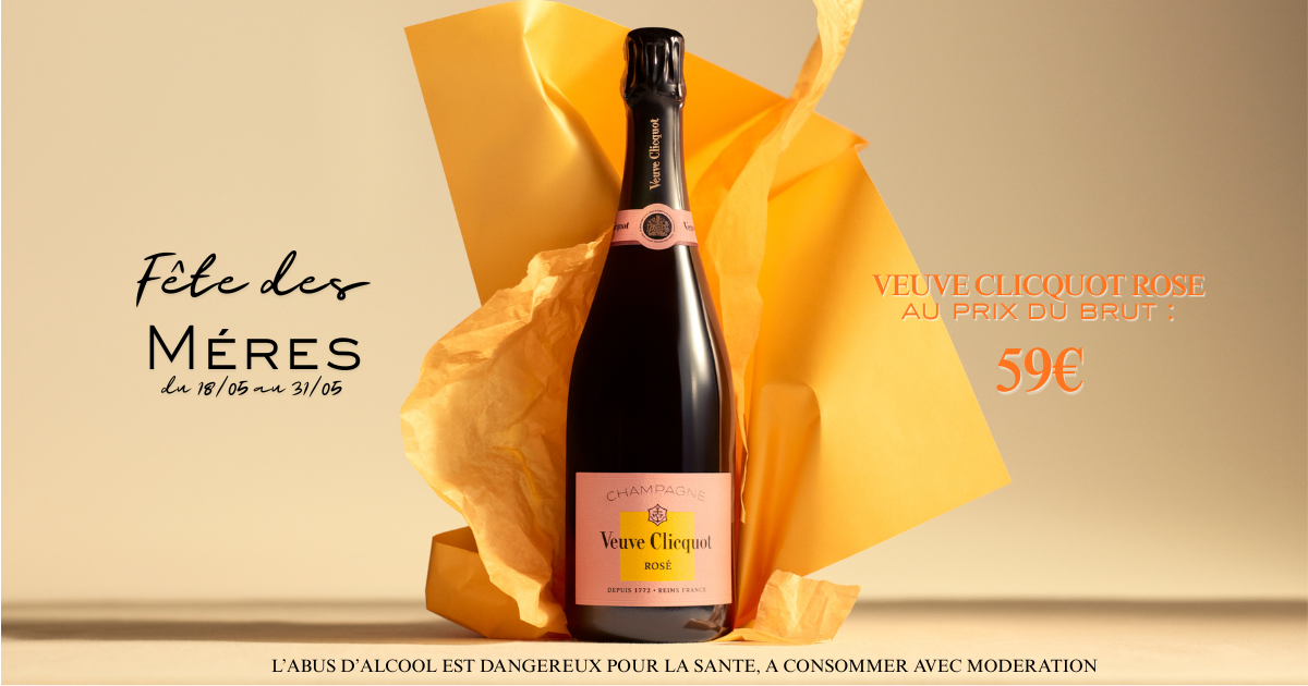 Offre Veuve Clicquot Rosé Fête des Mères