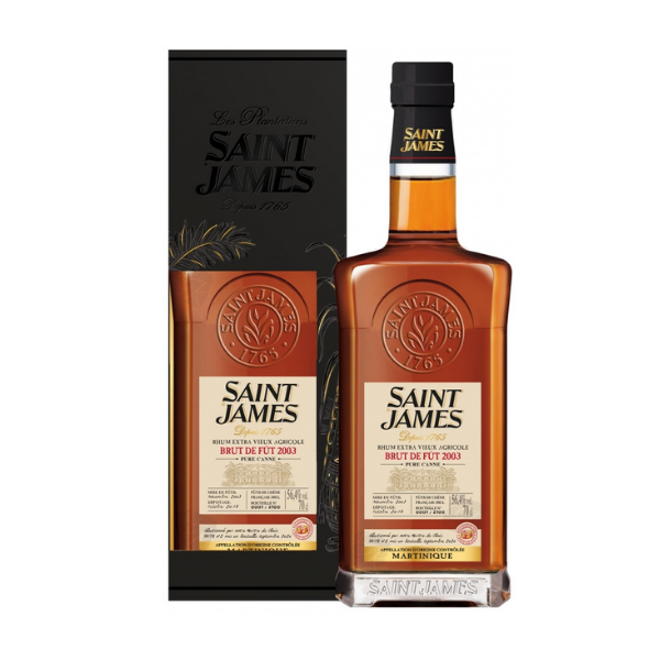 Rhum Brut de Fût Saint James