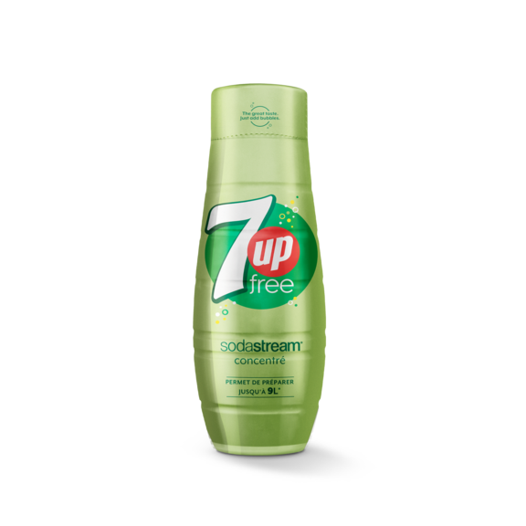 bouteille verte claire concentre 7 up free