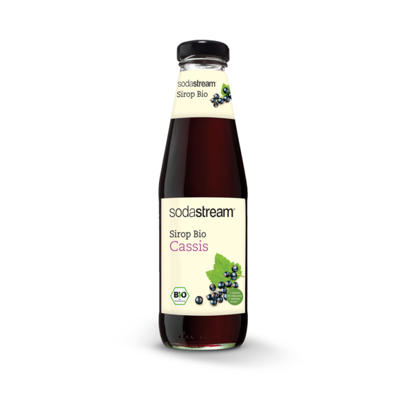 bouteille sirop bio cassis