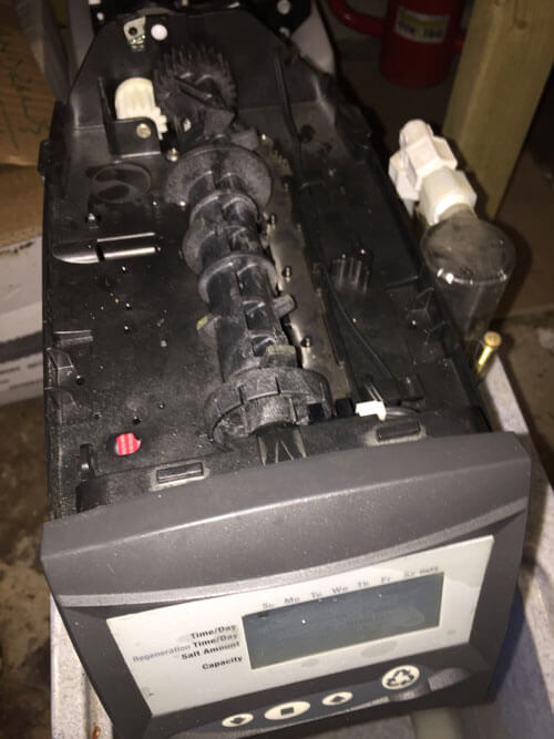 Servicing a Harveys water softener