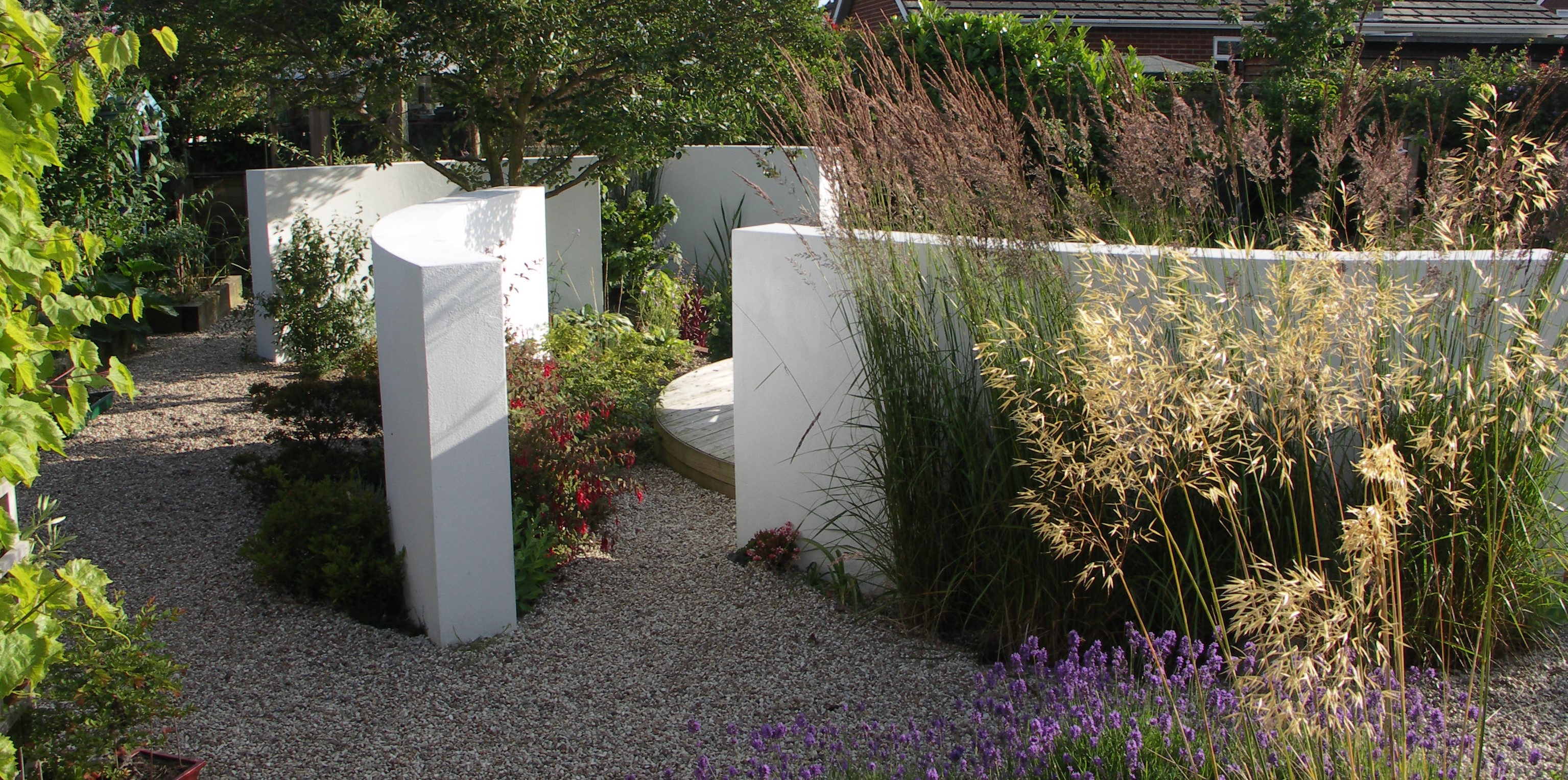 Contemporary garden design in Canterbury Kent