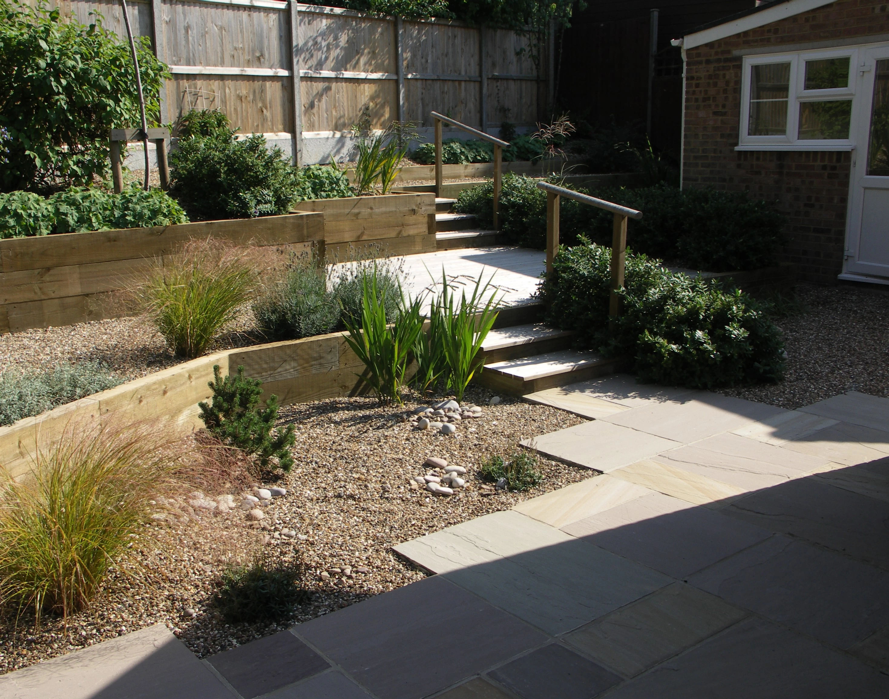 Garden landscape after restoration by Haywood Landscapes