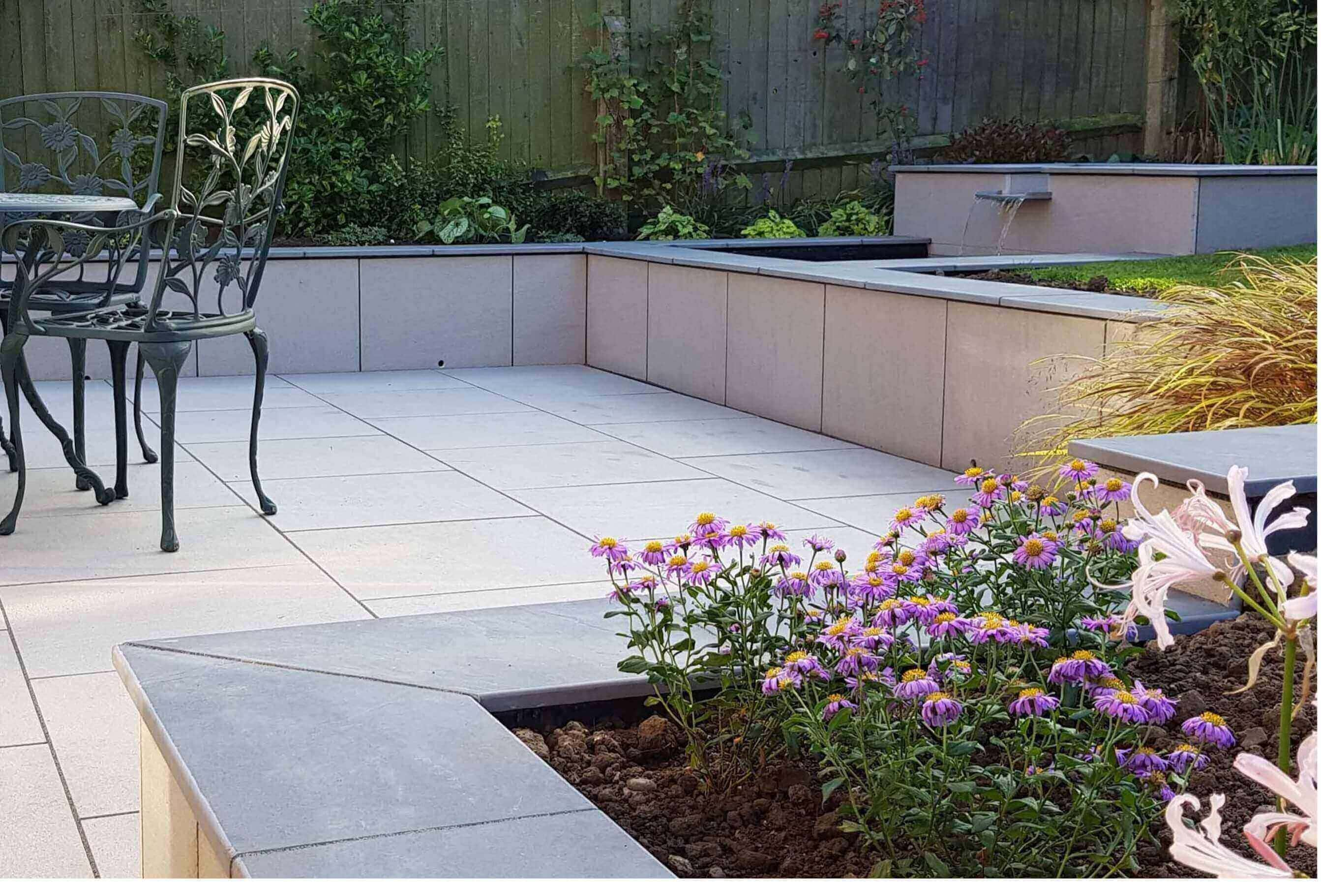 porcelain paving