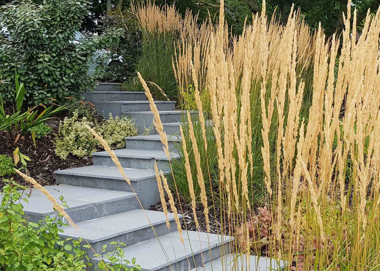 Creative garden designs for slopes and levels