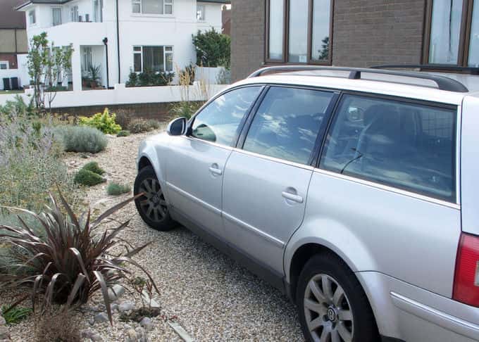 stabilised gravel and grass surfaces