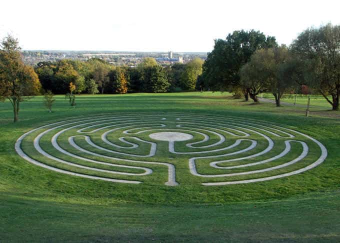 University of Kent Labyrinth