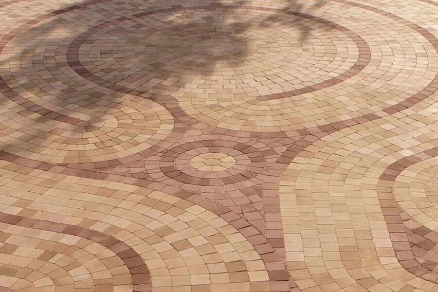 Pilgrims Hospices Labyrinth Zoomed