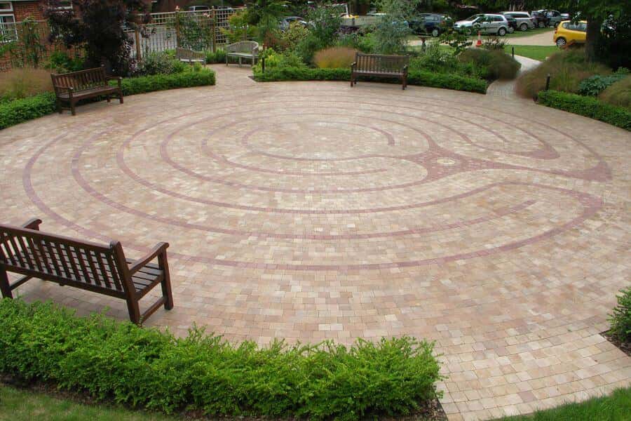 Pilgrims Hospices Full Labyrinth Side