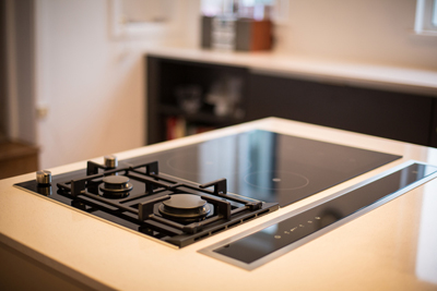 island gas hob