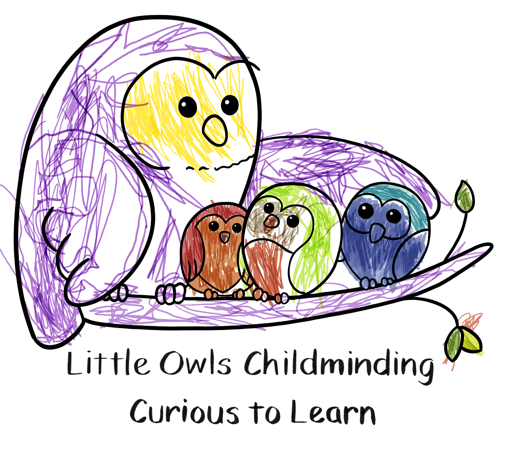 Little Owls Childminder logo