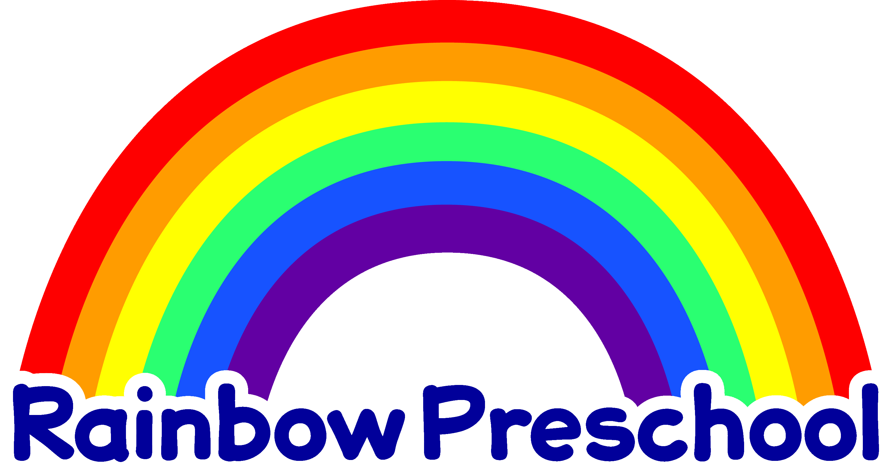 Rainbow preschool logo
