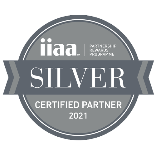 iiaa silver certified partner 2021 badge