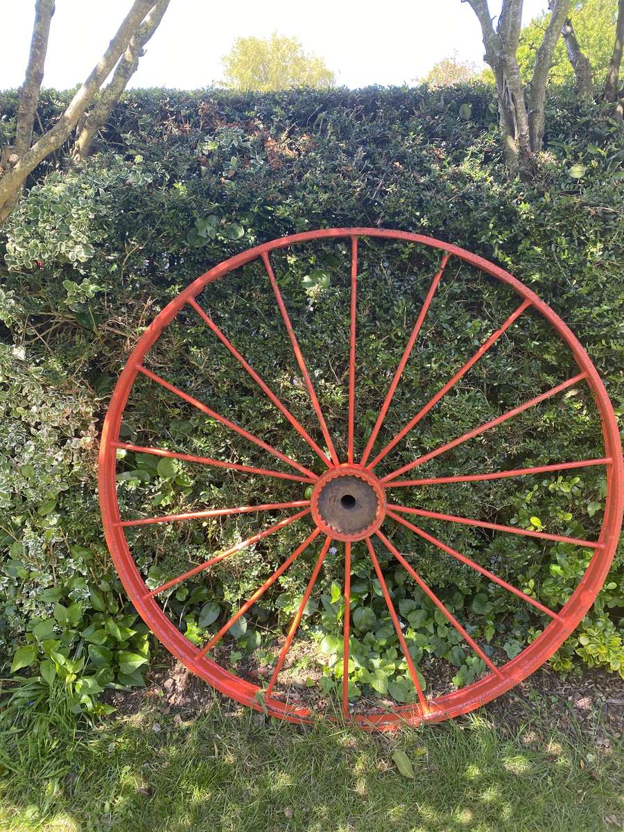 Iron Wheel - red various available from £150